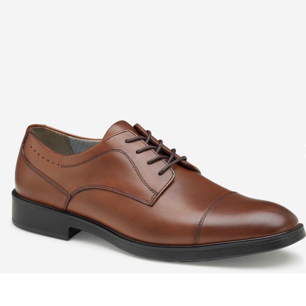 Johnston and Murphy Maddox Captoe Tan Waterproof Men’s 10.5 XW NIB